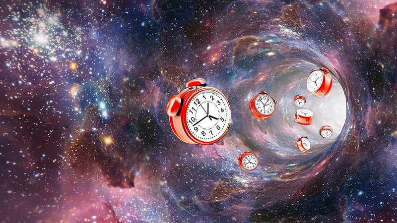 Space Time Travel Wormhole